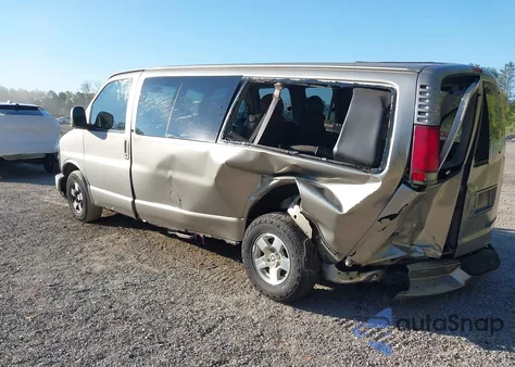 2002 Chevrolet Express G1500 from USA, damaged, VIN 1GNFG65R221141060